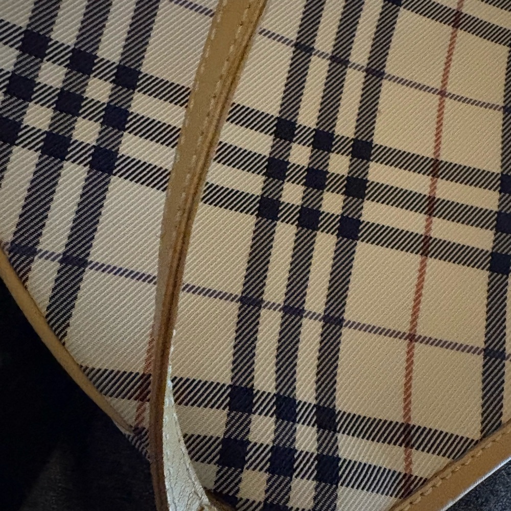 Burberry‎ Tan and Blue Check Shoulder project - Picture 11 of 16
